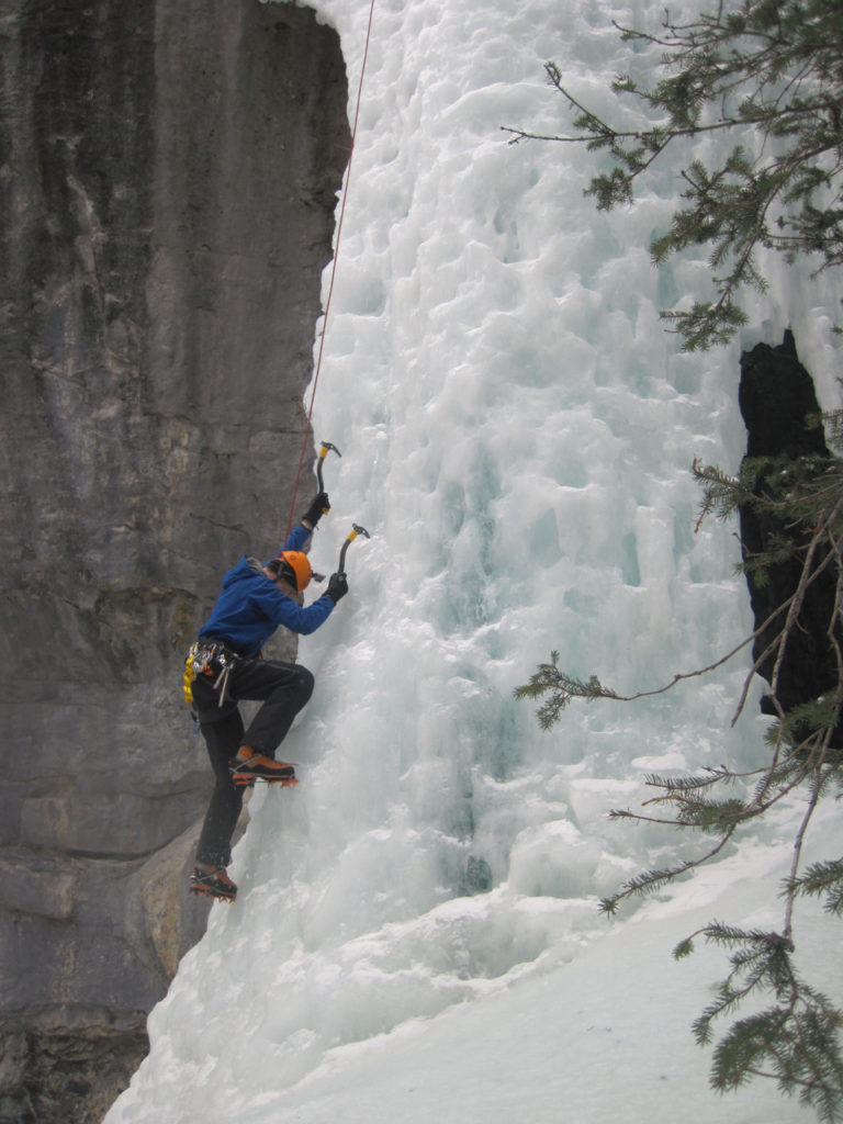 Ice climbing lessons in the Canadian Rockies