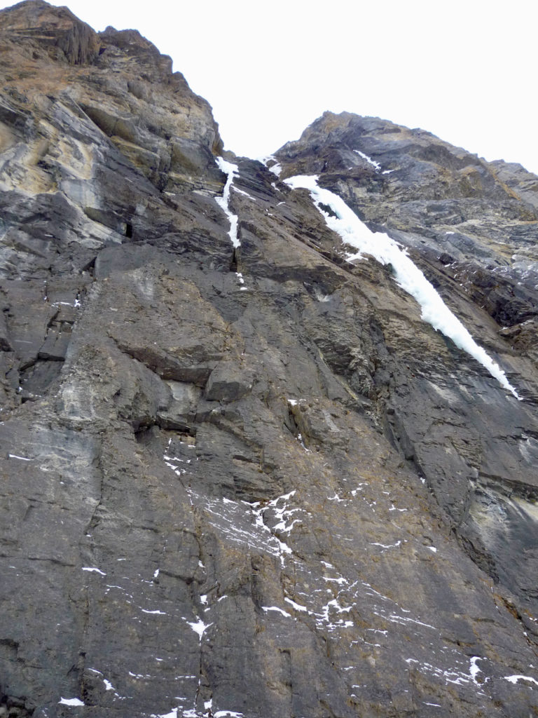 Crux of Big Corona climb