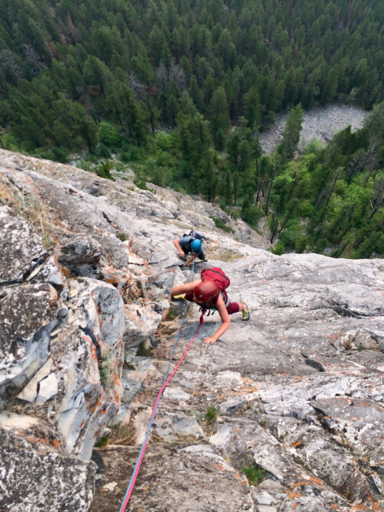 Climbing Gooseberries above Banff