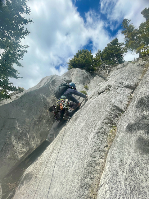 Canadian Rockies alpine rock climbing course